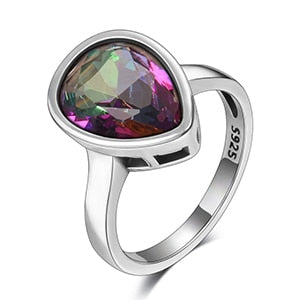 Spiritual Mystic Topaz Sterling Silver Ring