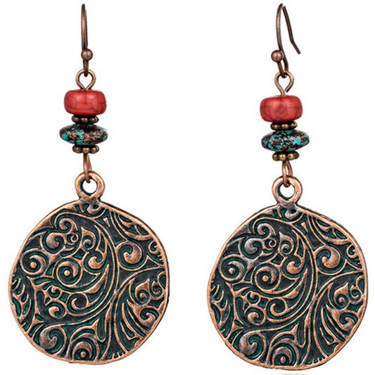 Turquoise Boho Earrings