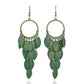 Turquoise Leaf Earrings